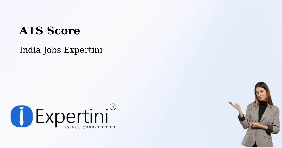 Resume ATS Score & Job Description Match Tool – Nagar - India Jobs Expertini