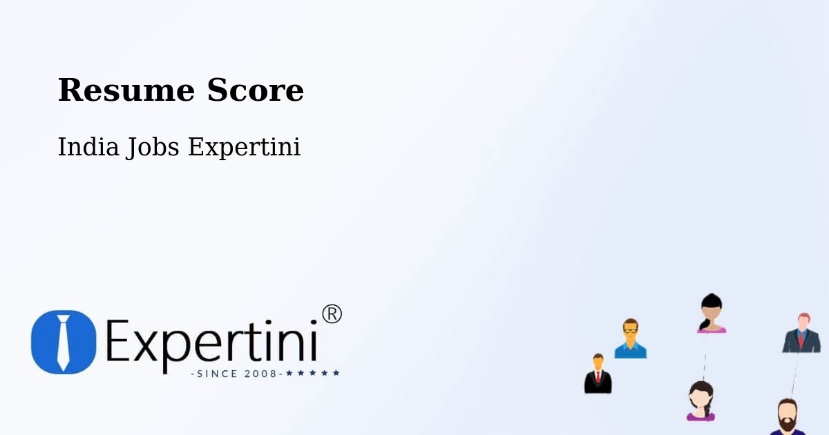 Resume Score & Job Description Match Tool – Nagar - India Jobs Expertini
